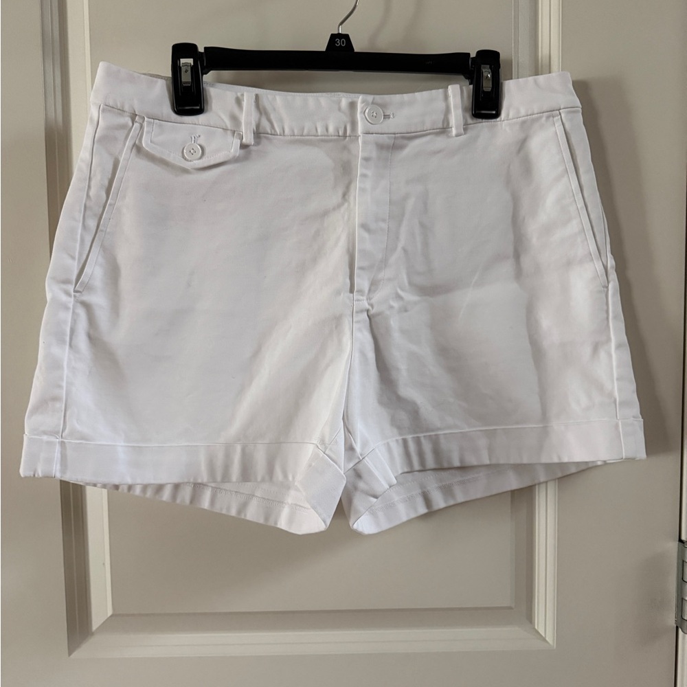 Ralph Lauren Women's Classic White Shorts
